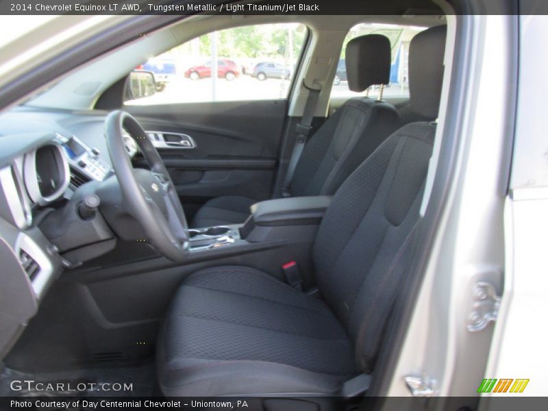 Tungsten Metallic / Light Titanium/Jet Black 2014 Chevrolet Equinox LT AWD