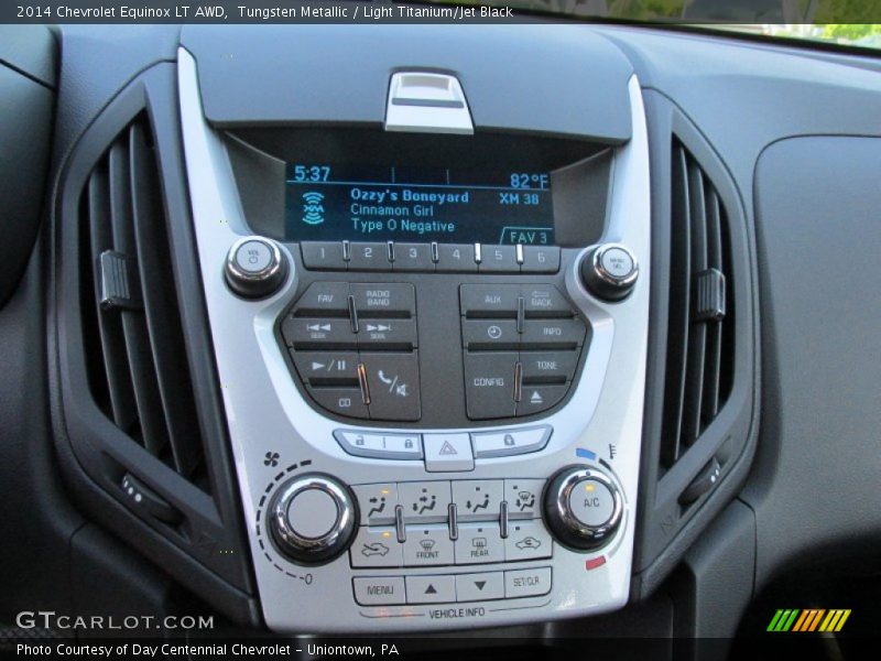 Tungsten Metallic / Light Titanium/Jet Black 2014 Chevrolet Equinox LT AWD