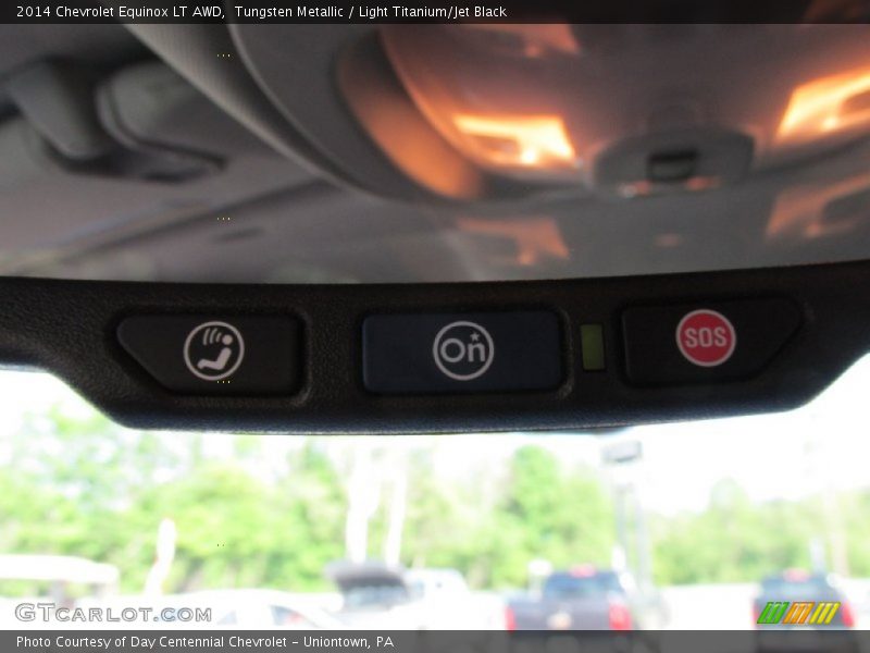 Tungsten Metallic / Light Titanium/Jet Black 2014 Chevrolet Equinox LT AWD