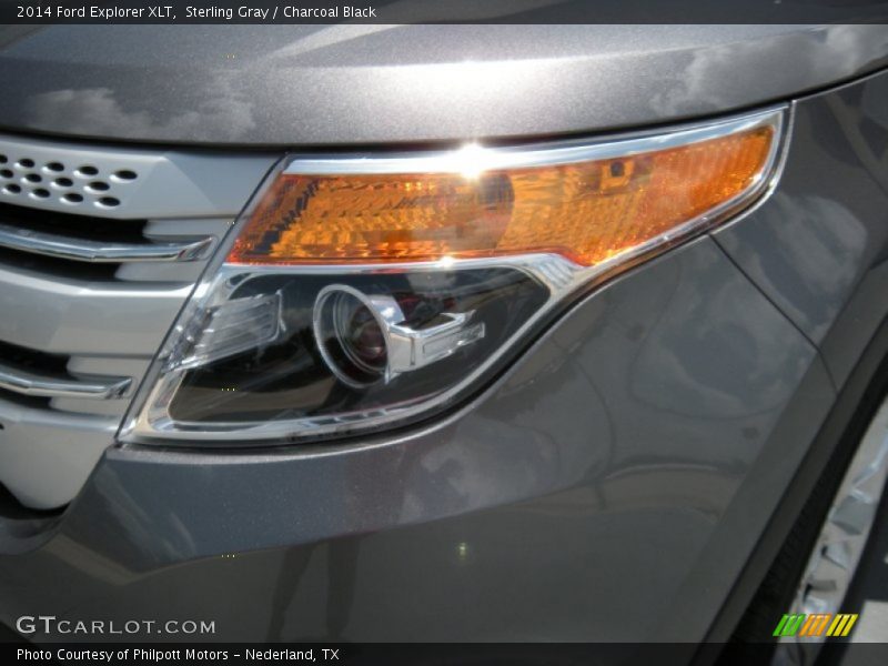Sterling Gray / Charcoal Black 2014 Ford Explorer XLT