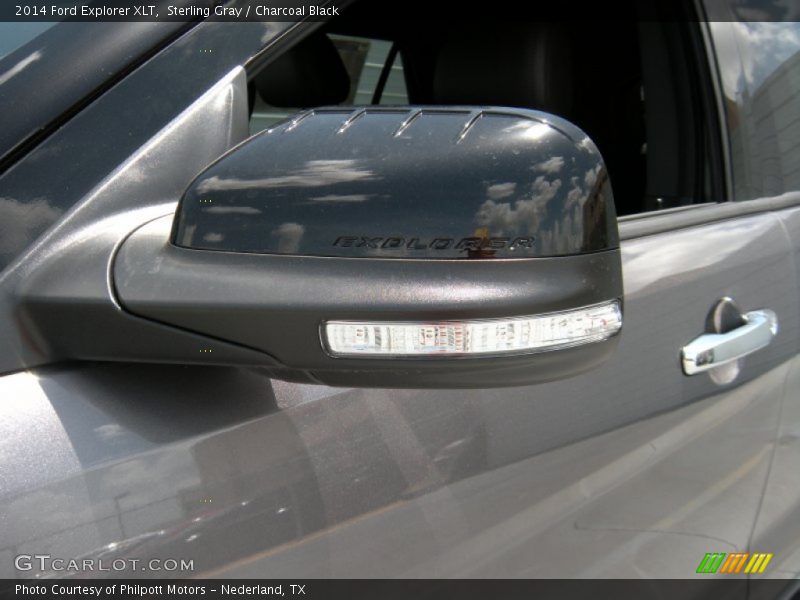 Sterling Gray / Charcoal Black 2014 Ford Explorer XLT