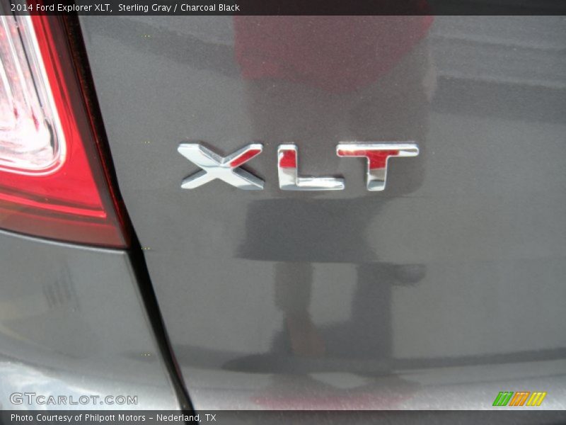 Sterling Gray / Charcoal Black 2014 Ford Explorer XLT