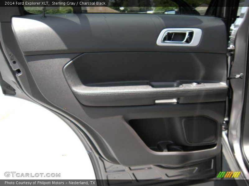 Sterling Gray / Charcoal Black 2014 Ford Explorer XLT