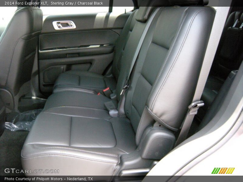 Sterling Gray / Charcoal Black 2014 Ford Explorer XLT