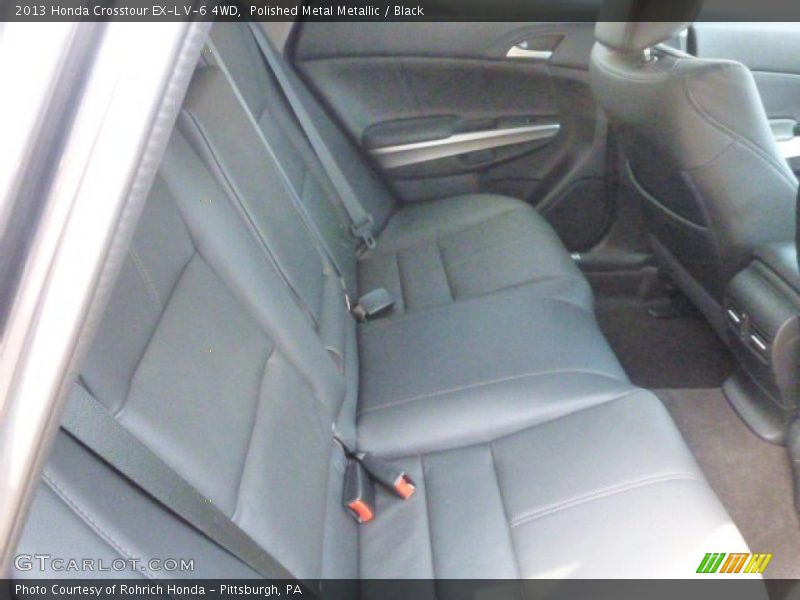 Polished Metal Metallic / Black 2013 Honda Crosstour EX-L V-6 4WD