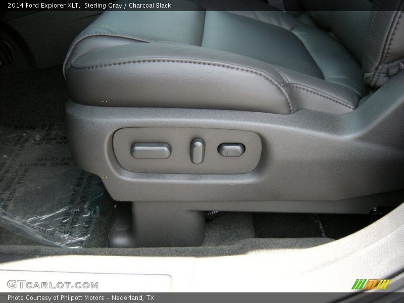 Sterling Gray / Charcoal Black 2014 Ford Explorer XLT