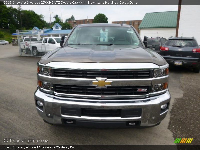 Brownstone Metallic / Cocoa/Dune 2015 Chevrolet Silverado 2500HD LTZ Double Cab 4x4