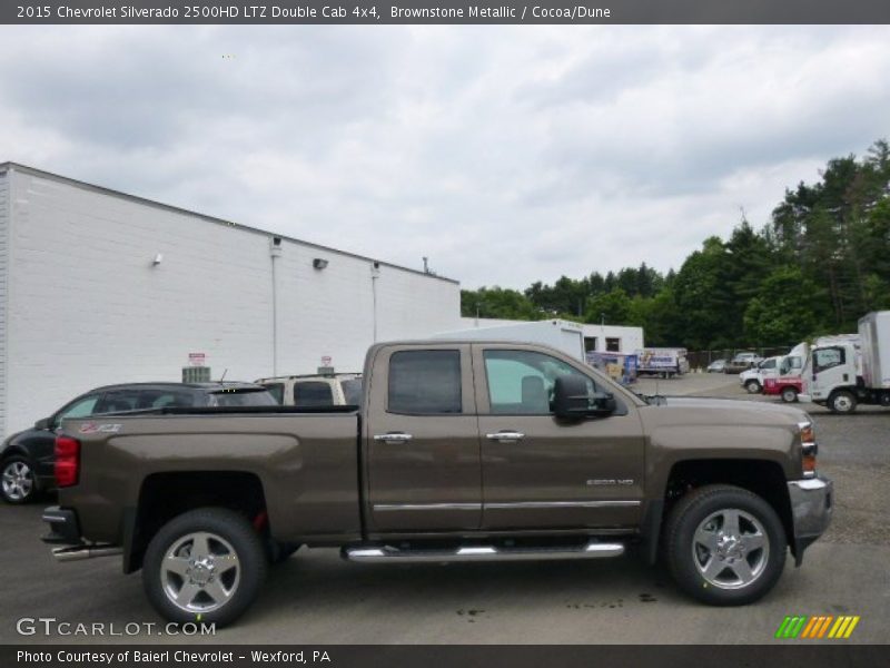 Brownstone Metallic / Cocoa/Dune 2015 Chevrolet Silverado 2500HD LTZ Double Cab 4x4