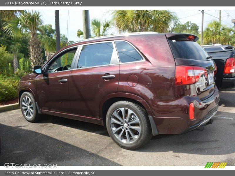 Dark Cherry / Gray 2014 Kia Sorento SX V6