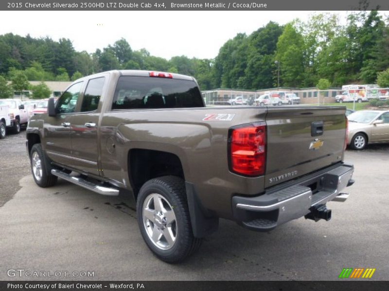 Brownstone Metallic / Cocoa/Dune 2015 Chevrolet Silverado 2500HD LTZ Double Cab 4x4