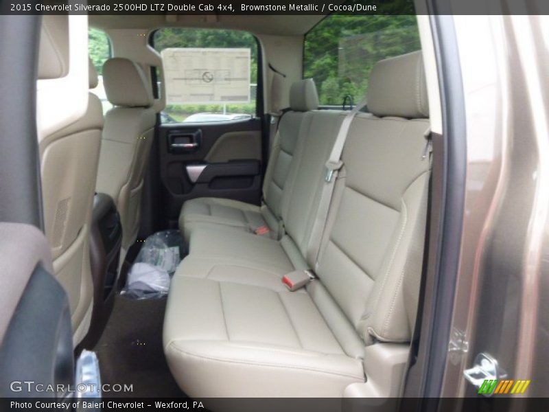 Brownstone Metallic / Cocoa/Dune 2015 Chevrolet Silverado 2500HD LTZ Double Cab 4x4