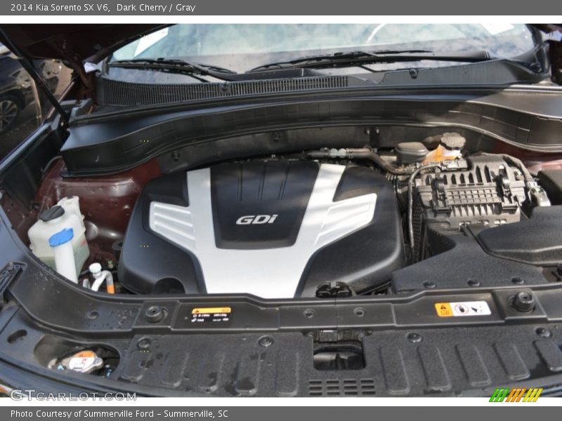 Dark Cherry / Gray 2014 Kia Sorento SX V6