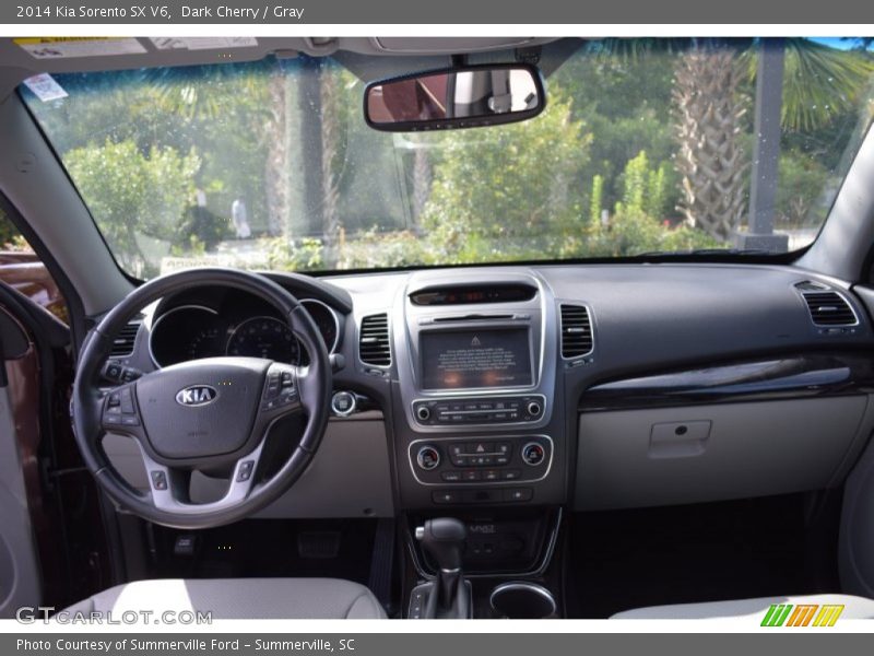 Dark Cherry / Gray 2014 Kia Sorento SX V6