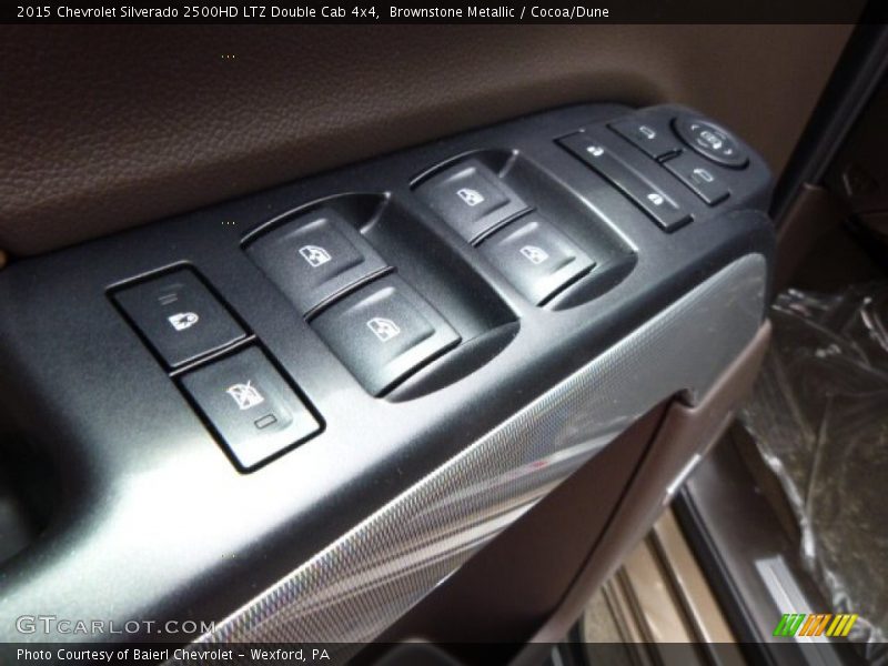 Brownstone Metallic / Cocoa/Dune 2015 Chevrolet Silverado 2500HD LTZ Double Cab 4x4