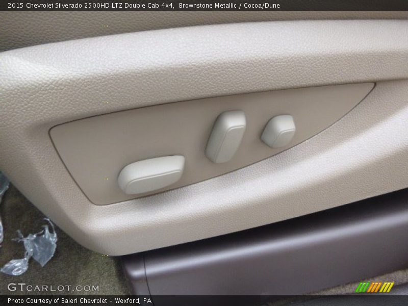 Brownstone Metallic / Cocoa/Dune 2015 Chevrolet Silverado 2500HD LTZ Double Cab 4x4