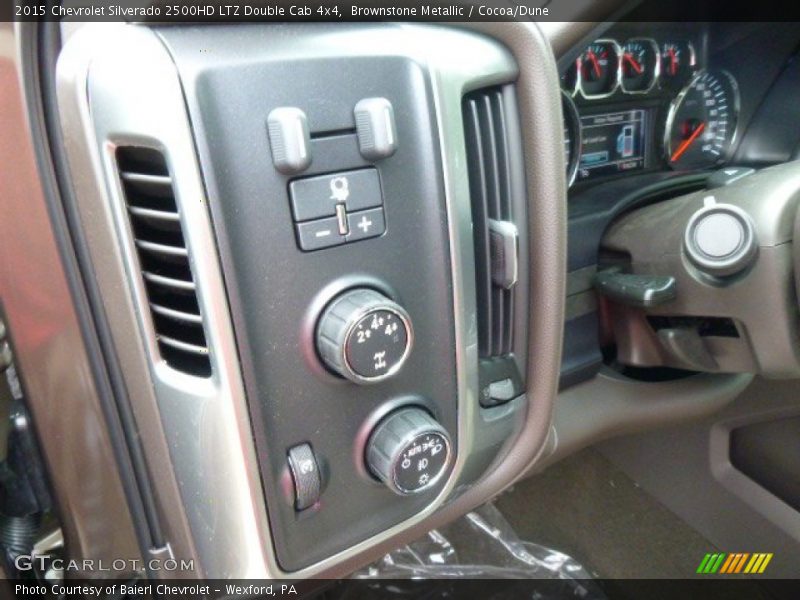 Brownstone Metallic / Cocoa/Dune 2015 Chevrolet Silverado 2500HD LTZ Double Cab 4x4