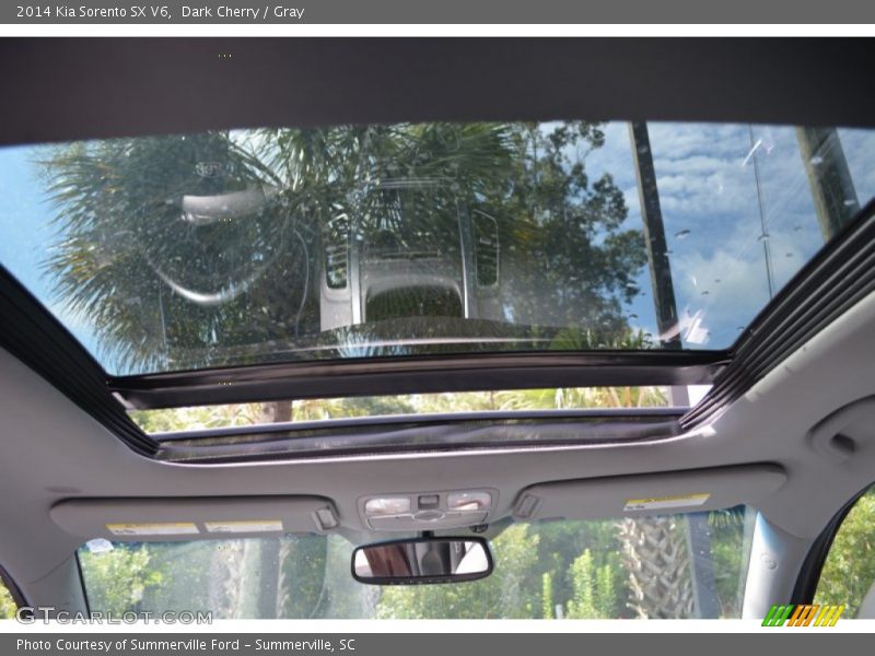 Dark Cherry / Gray 2014 Kia Sorento SX V6