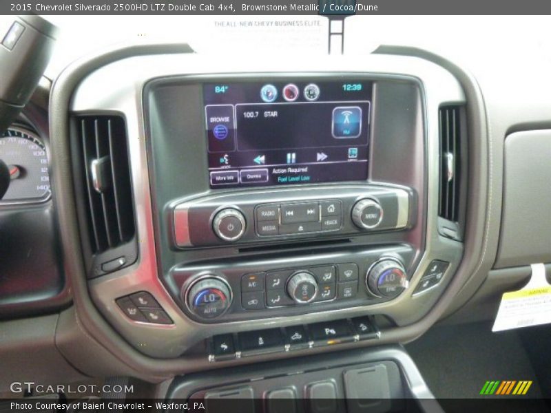 Brownstone Metallic / Cocoa/Dune 2015 Chevrolet Silverado 2500HD LTZ Double Cab 4x4