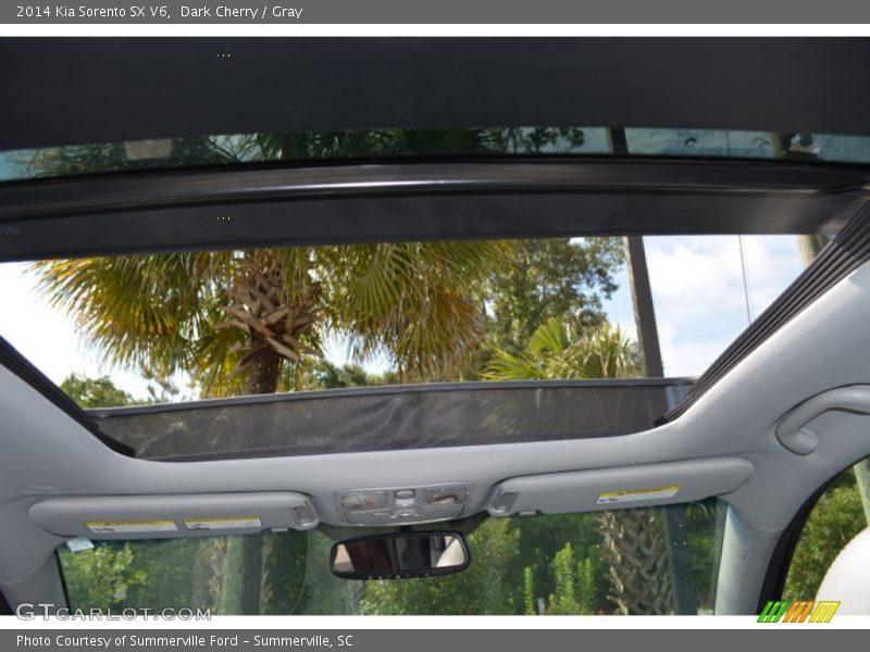 Dark Cherry / Gray 2014 Kia Sorento SX V6