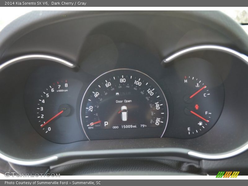 Dark Cherry / Gray 2014 Kia Sorento SX V6
