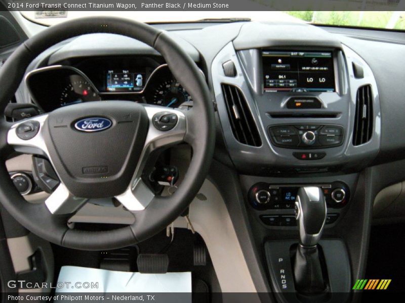 Dashboard of 2014 Transit Connect Titanium Wagon