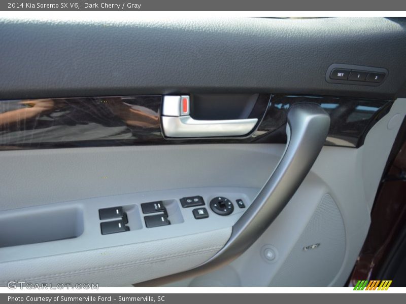 Dark Cherry / Gray 2014 Kia Sorento SX V6