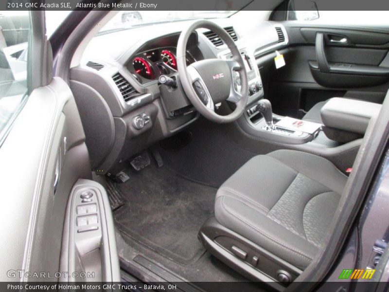 Atlantis Blue Metallic / Ebony 2014 GMC Acadia SLE
