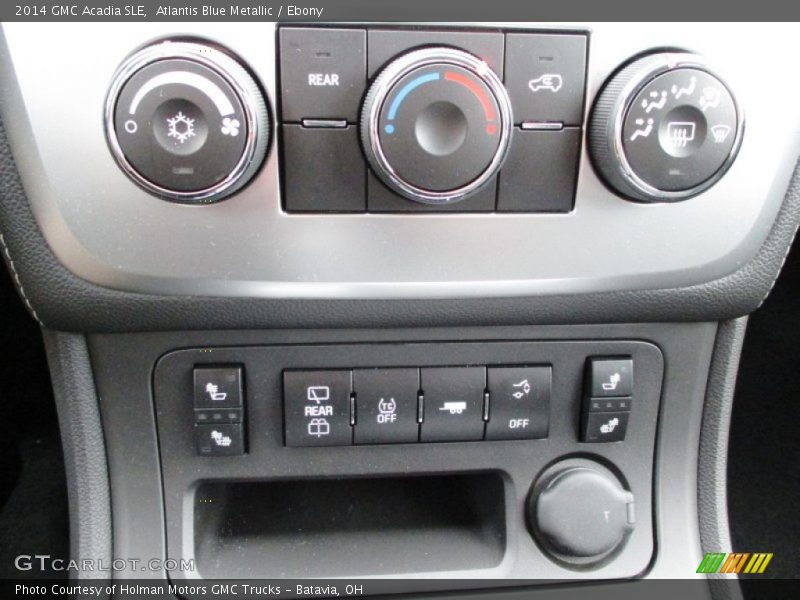 Atlantis Blue Metallic / Ebony 2014 GMC Acadia SLE