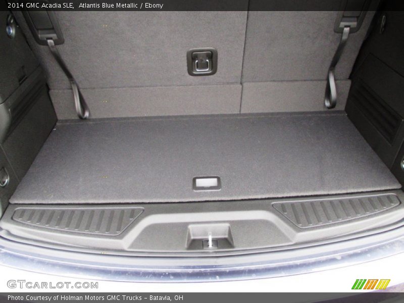 Atlantis Blue Metallic / Ebony 2014 GMC Acadia SLE