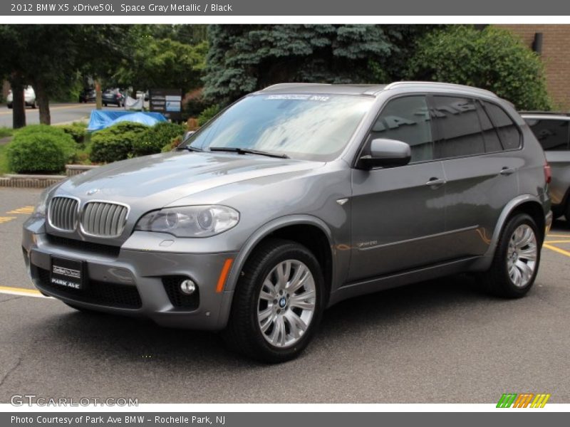 Space Gray Metallic / Black 2012 BMW X5 xDrive50i