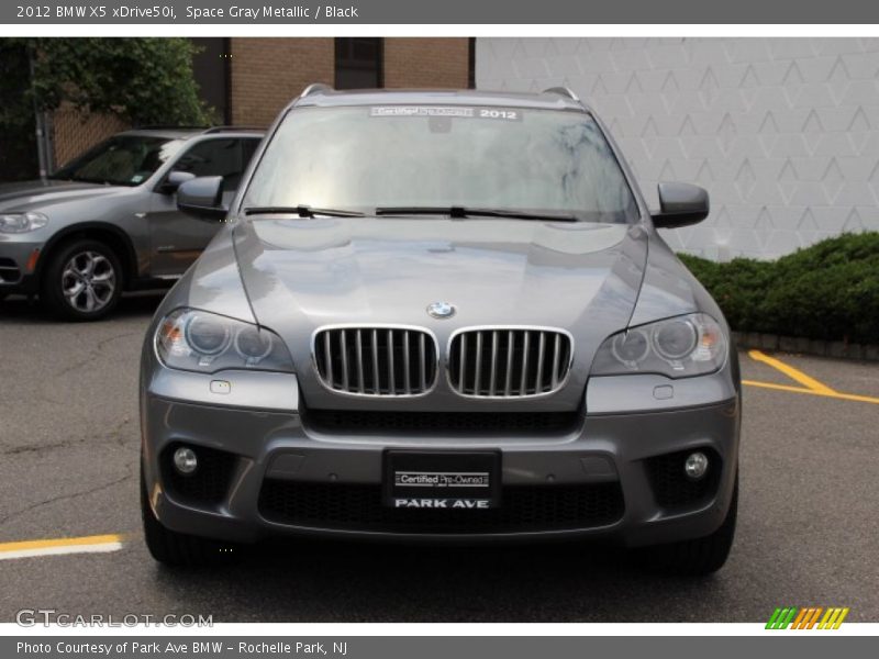 Space Gray Metallic / Black 2012 BMW X5 xDrive50i