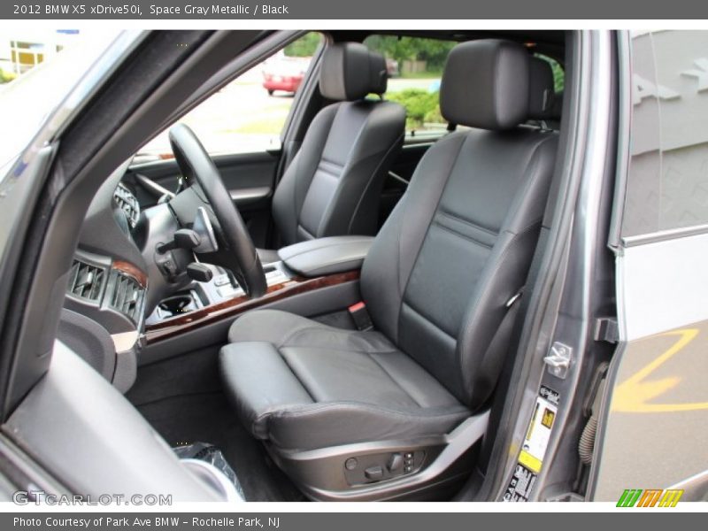 Space Gray Metallic / Black 2012 BMW X5 xDrive50i