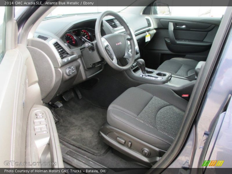Atlantis Blue Metallic / Ebony 2014 GMC Acadia SLE