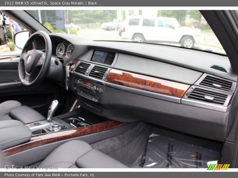 Space Gray Metallic / Black 2012 BMW X5 xDrive50i