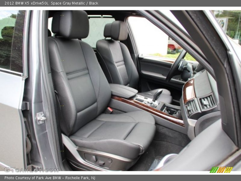 Space Gray Metallic / Black 2012 BMW X5 xDrive50i