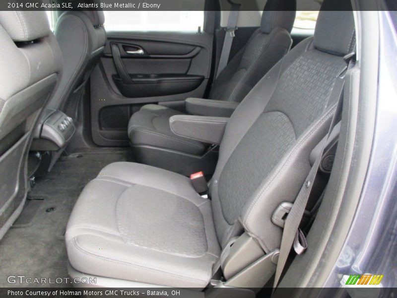 Atlantis Blue Metallic / Ebony 2014 GMC Acadia SLE