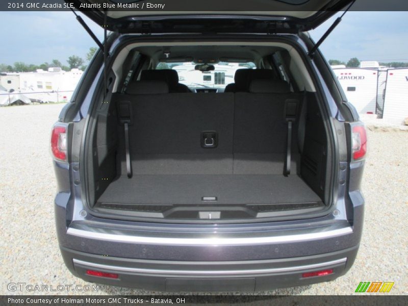 Atlantis Blue Metallic / Ebony 2014 GMC Acadia SLE