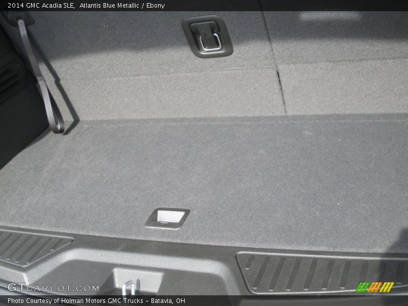 Atlantis Blue Metallic / Ebony 2014 GMC Acadia SLE