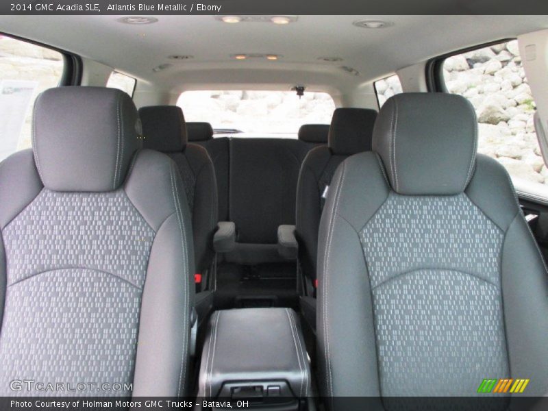 Atlantis Blue Metallic / Ebony 2014 GMC Acadia SLE