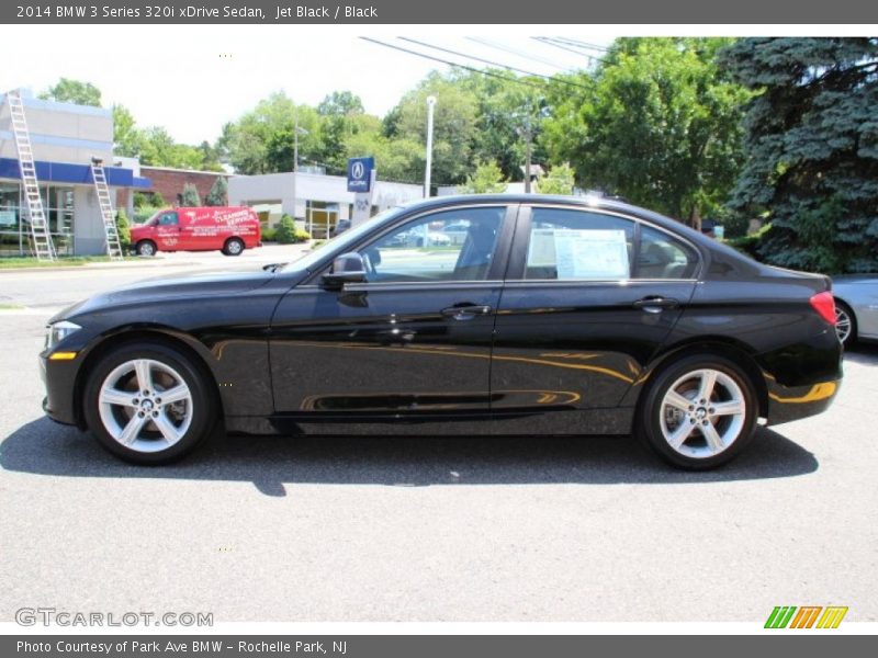 Jet Black / Black 2014 BMW 3 Series 320i xDrive Sedan