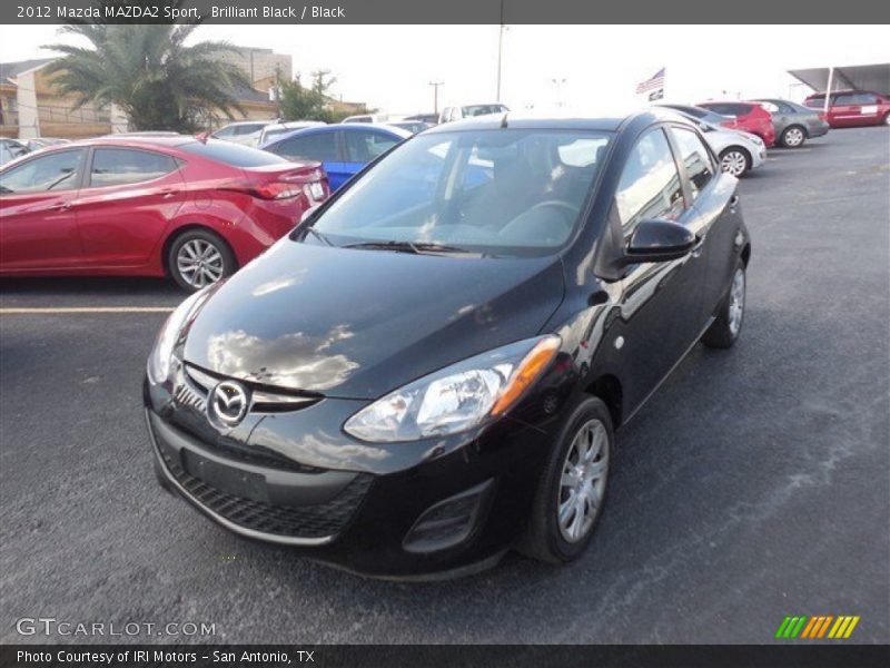 Brilliant Black / Black 2012 Mazda MAZDA2 Sport