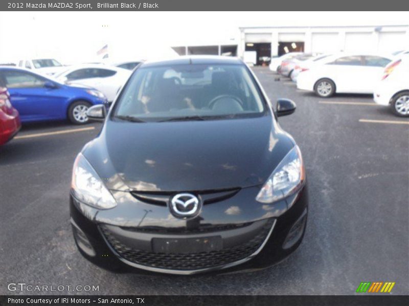 Brilliant Black / Black 2012 Mazda MAZDA2 Sport