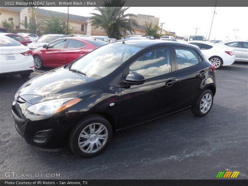Front 3/4 View of 2012 MAZDA2 Sport