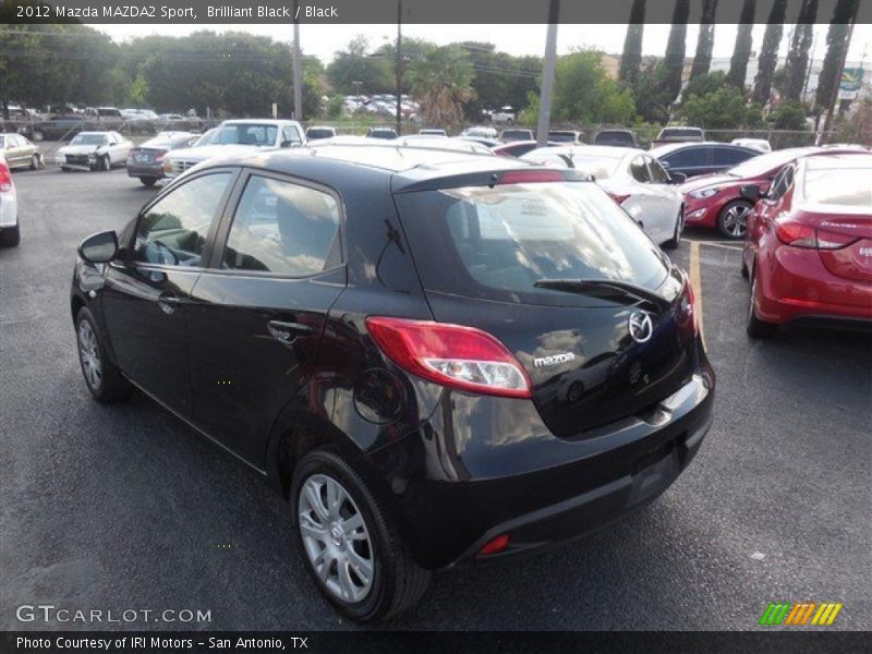 Brilliant Black / Black 2012 Mazda MAZDA2 Sport