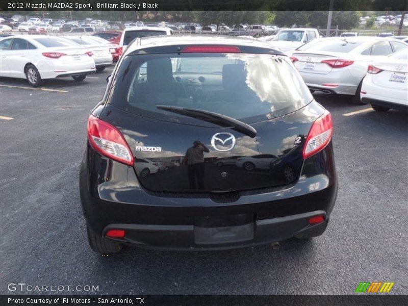 Brilliant Black / Black 2012 Mazda MAZDA2 Sport