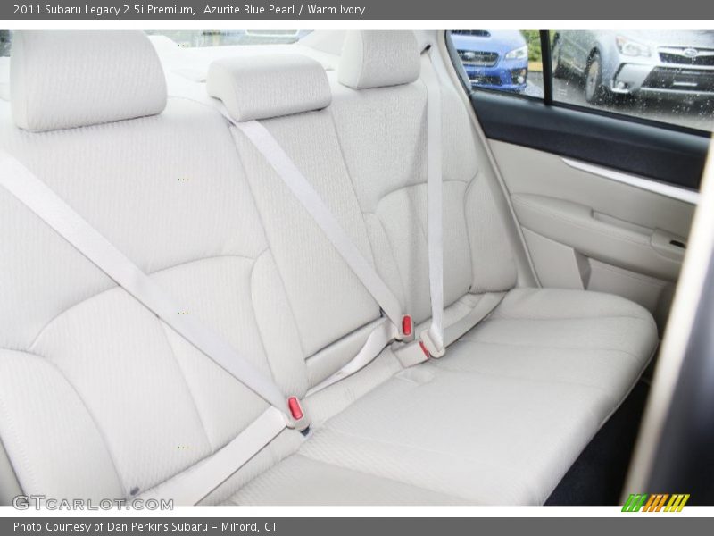 Azurite Blue Pearl / Warm Ivory 2011 Subaru Legacy 2.5i Premium