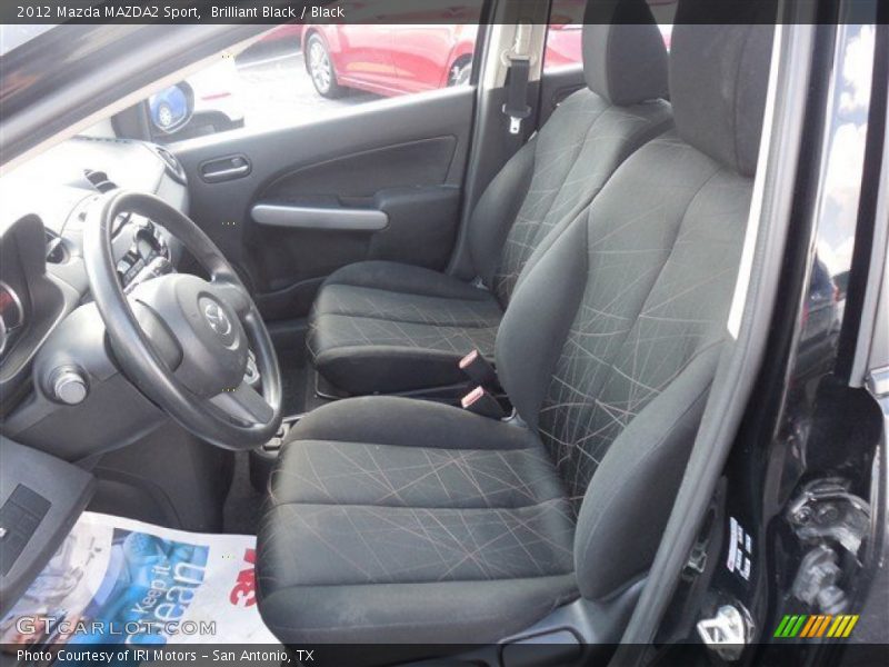 Brilliant Black / Black 2012 Mazda MAZDA2 Sport