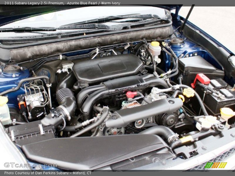  2011 Legacy 2.5i Premium Engine - 2.5 Liter SOHC 16-Valve VVT Flat 4 Cylinder