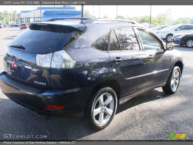 Neptune Blue Mica / Light Gray 2005 Lexus RX 330 AWD