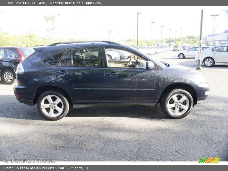 Neptune Blue Mica / Light Gray 2005 Lexus RX 330 AWD